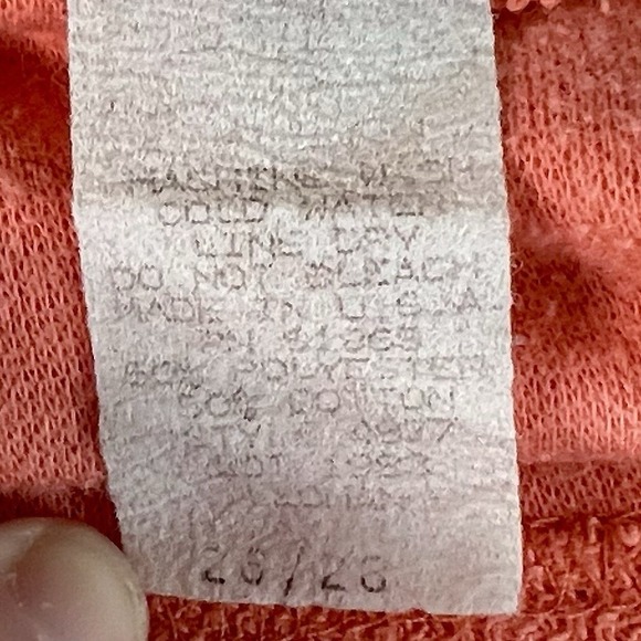 Vintage BUG Best United Garment Co Coral Multi-Textured Knit Top Women's Plus 26 - Picture 6 of 7